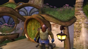 Ditto the Dwarf posing at Bag End